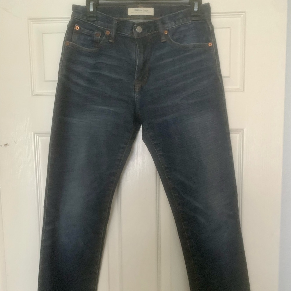 Men’s GAP Straight Fit Medium Wash Jeans 28x30 Very Comfortable Great Condition